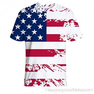 American Flag T Shirts for Men July 14th Eagle Muscle Art Tee Shirt Holiday Shirt Summer Sweatshirt Masculinous Gifts B B07Q18X9TG